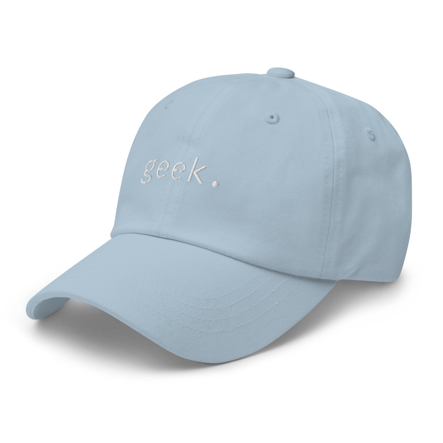 Geek - White Text - Hat