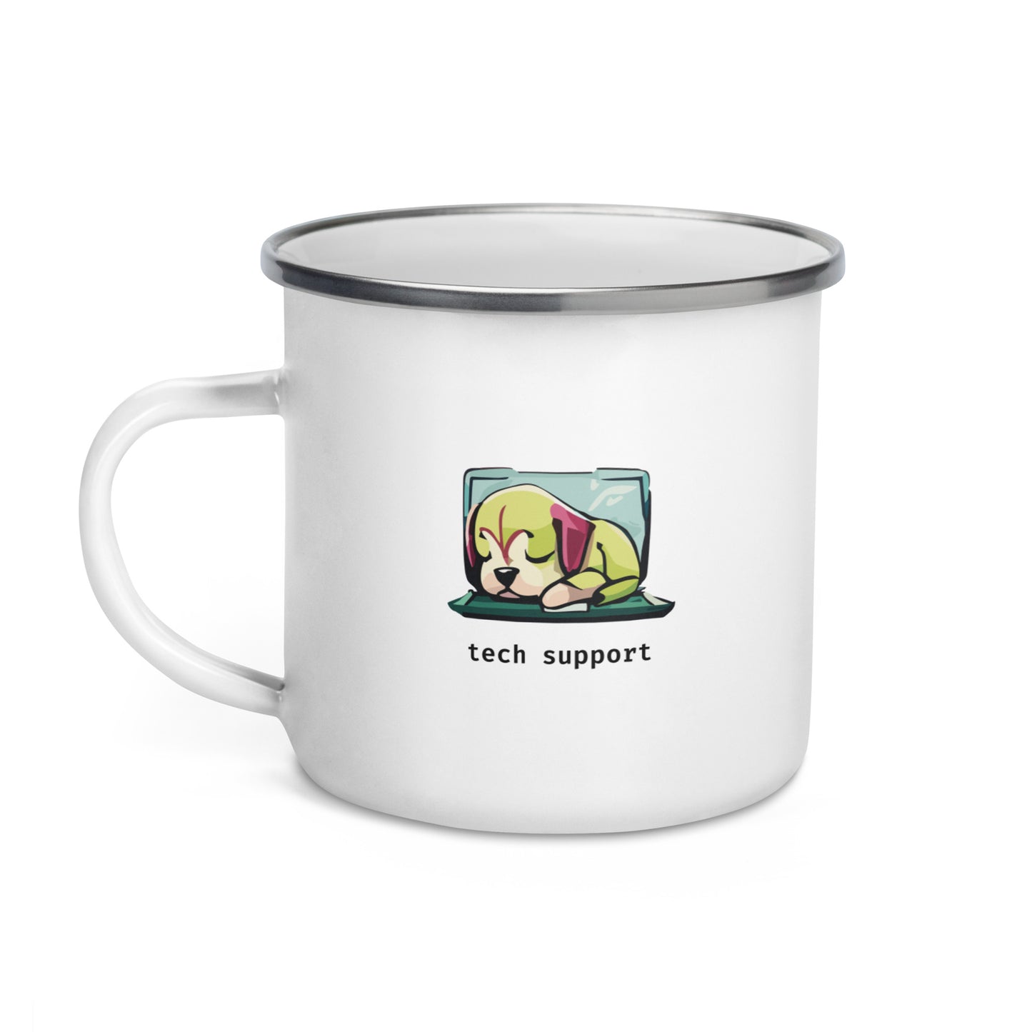 Tech Support Sleeping Dog - Camper Mug