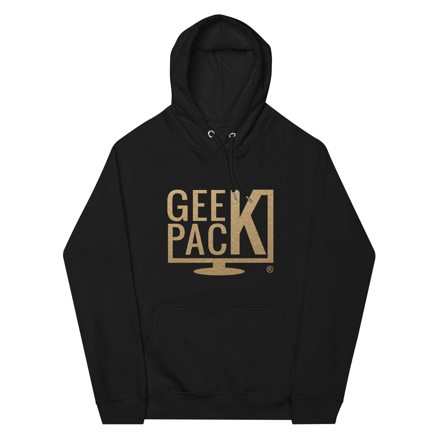 GeekPack® Unisex Eco Raglan Hoodie