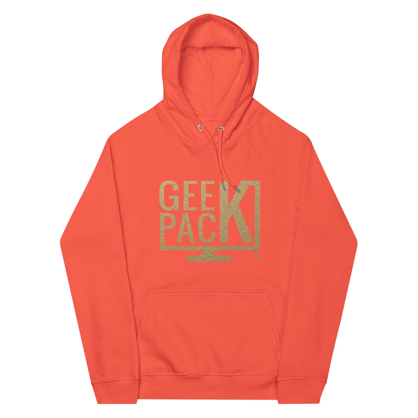 GeekPack® Unisex Eco Raglan Hoodie