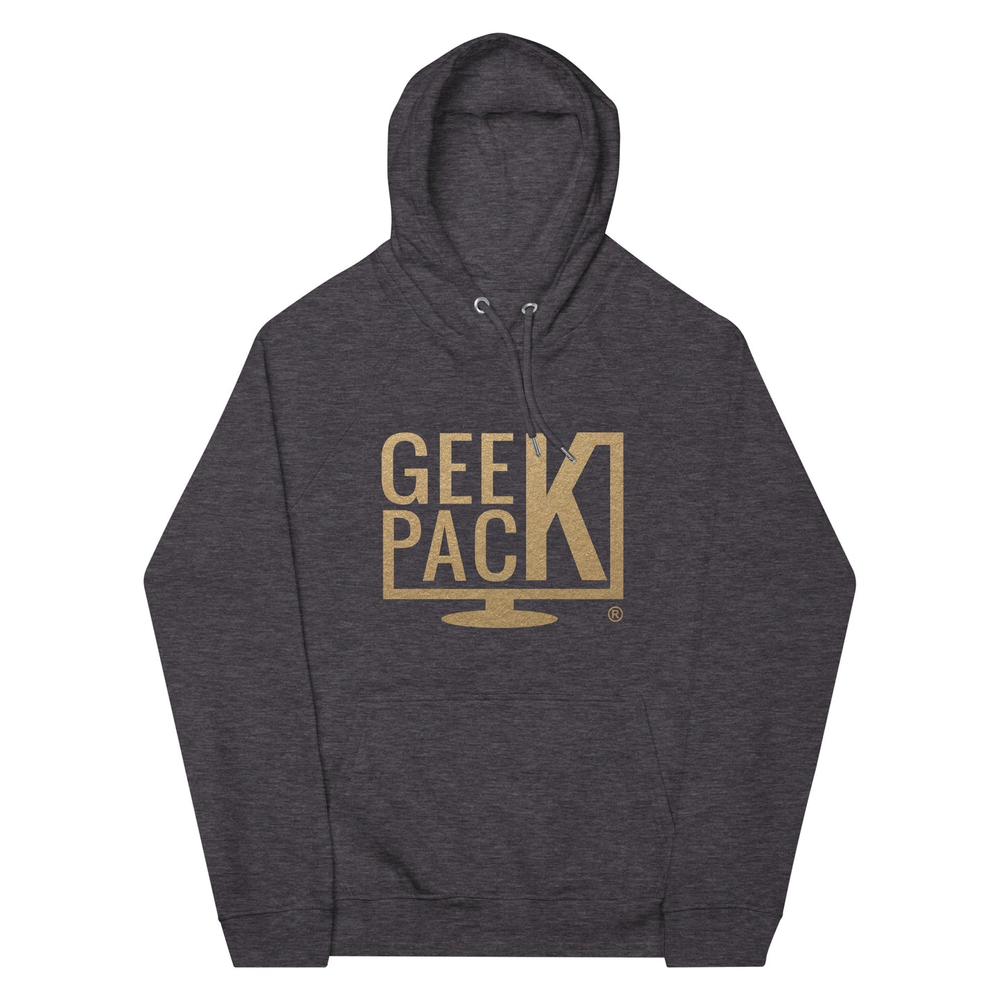 GeekPack® Unisex Eco Raglan Hoodie