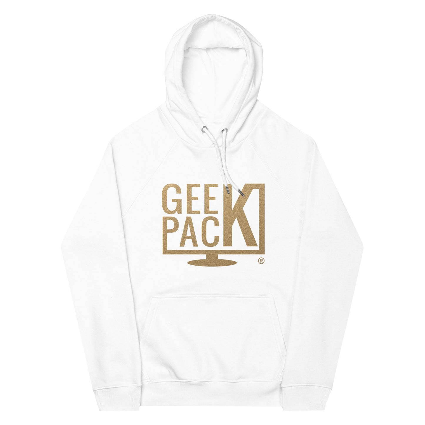 GeekPack® Unisex Eco Raglan Hoodie