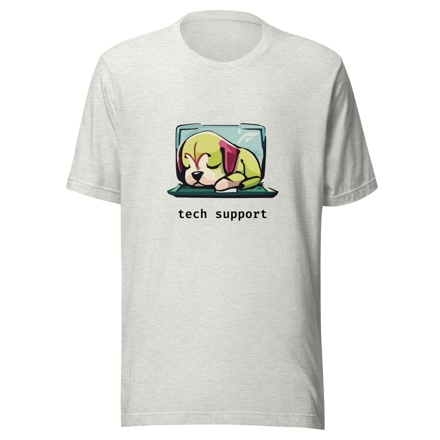 Sleeping Dog Tech Support - Unisex T-shirt