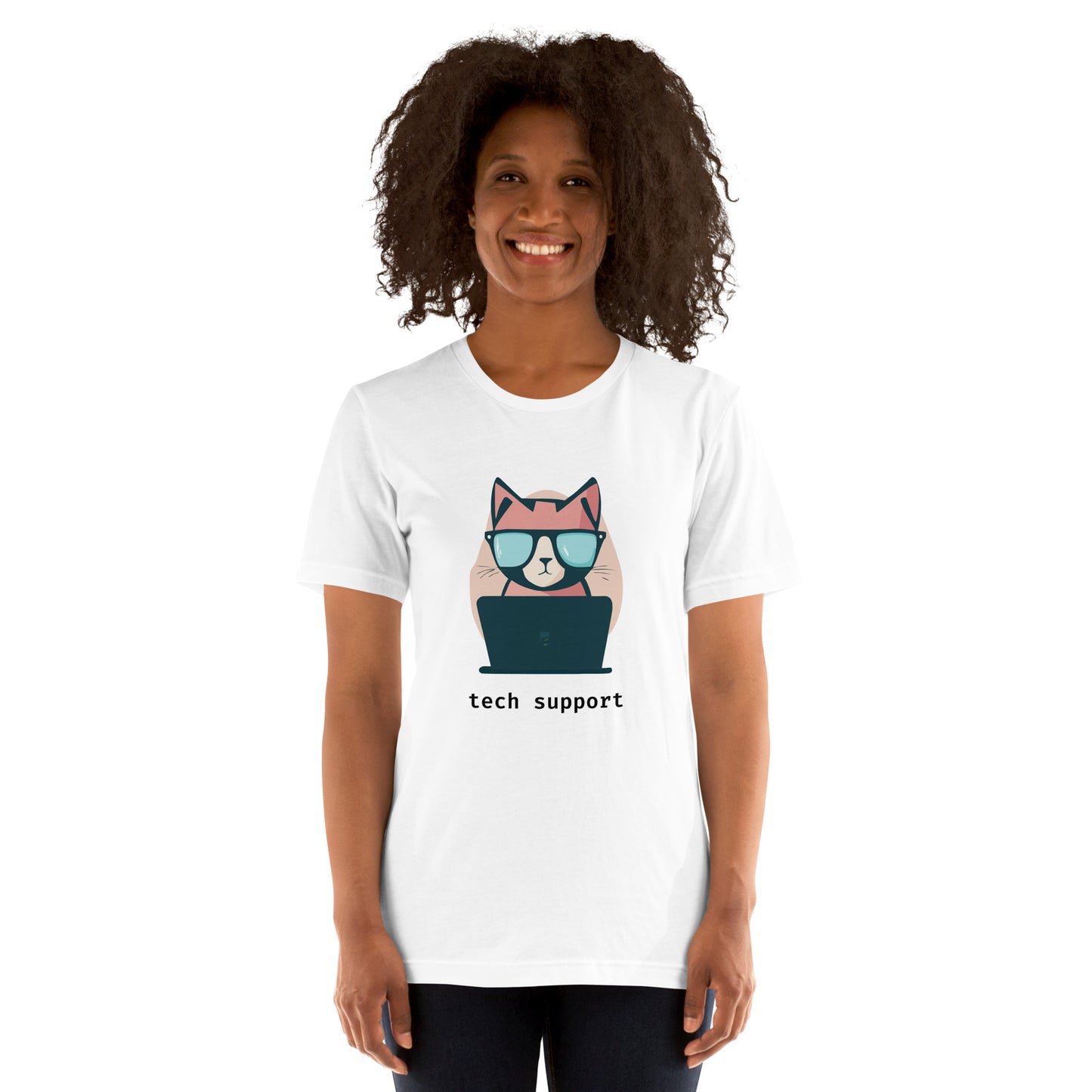 Cat Tech Support - Unisex T-shirt