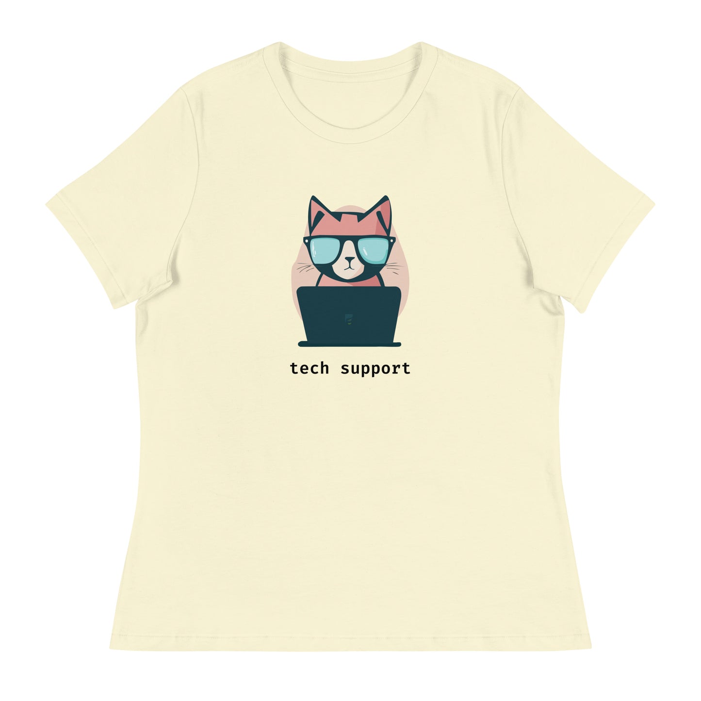 Cat Tech Support Women's Relaxed T-Shirt