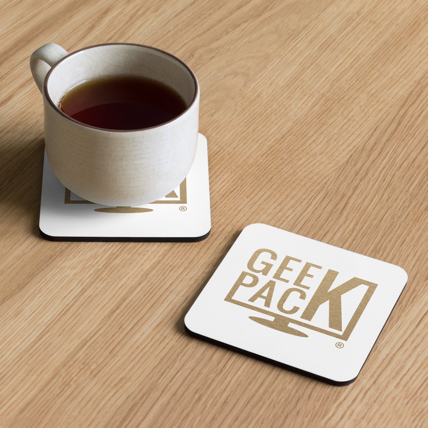 Cork-back Coaster - GeekPack