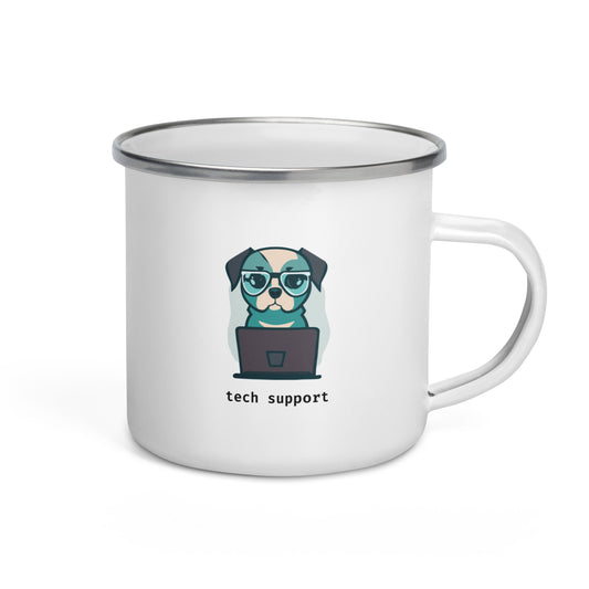 Tech Support Dog - Camper Mug