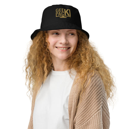 GeekPack®  Embroidered Organic Bucket Hat