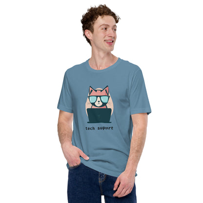 Cat Tech Support - Unisex T-shirt