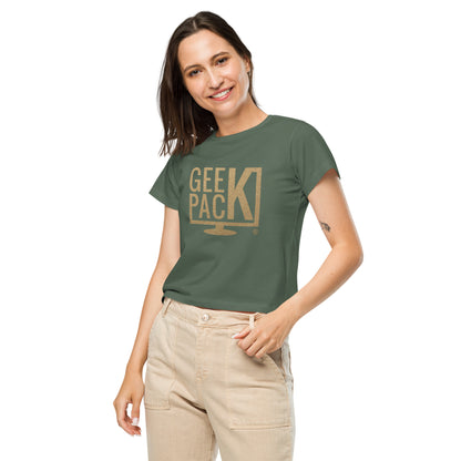 Women’s high-waisted t-shirt - GeekPack