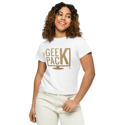 Women’s high-waisted t-shirt - GeekPack