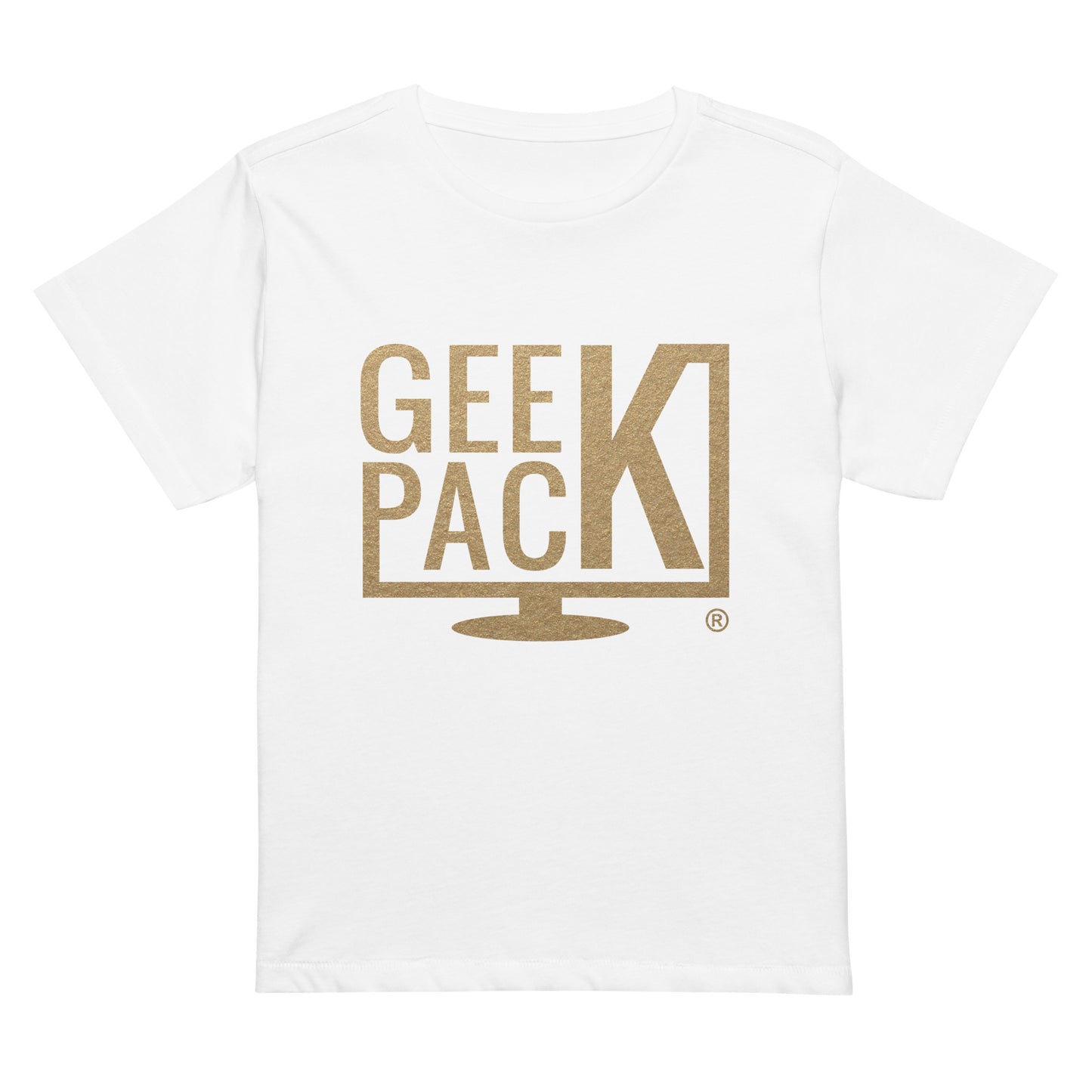 Women’s high-waisted t-shirt - GeekPack