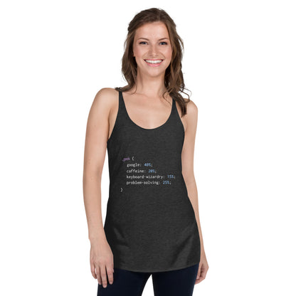 Geek Code - Women's Racerback Tank