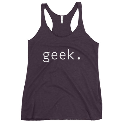 Geek Women's Racerback Tank