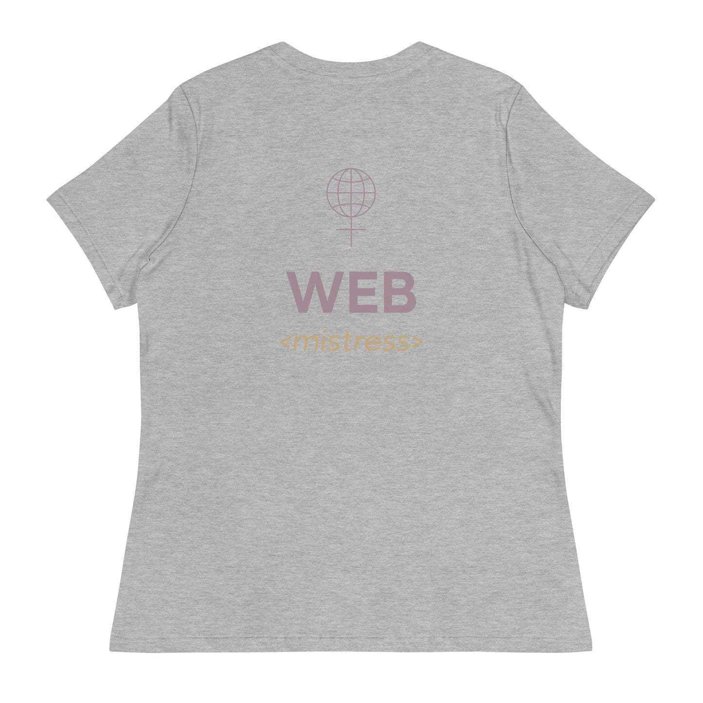 WebMistress Symbol - Women's Relaxed T-Shirt