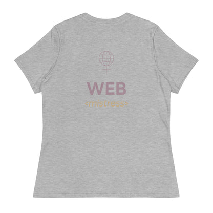 WebMistress Symbol - Women's Relaxed T-Shirt