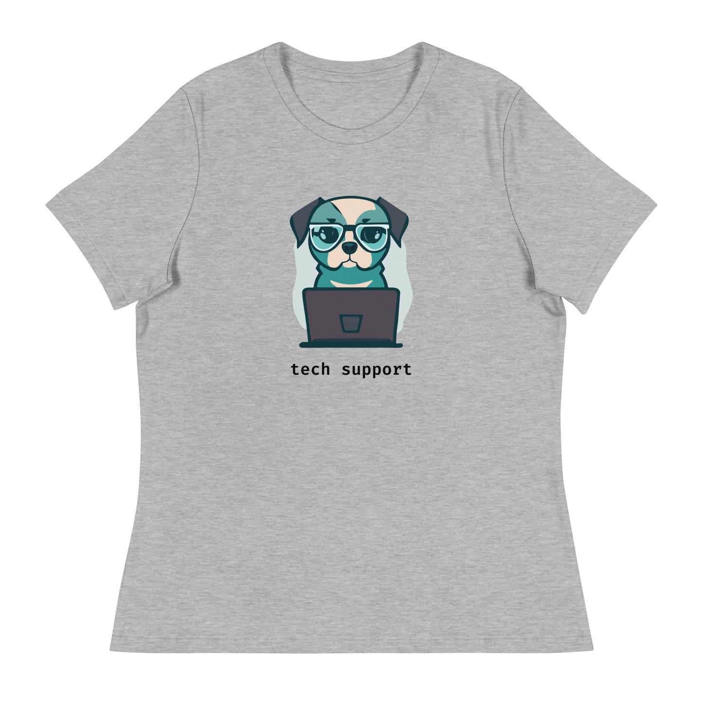 Dog Tech Support Women's Relaxed T-Shirt