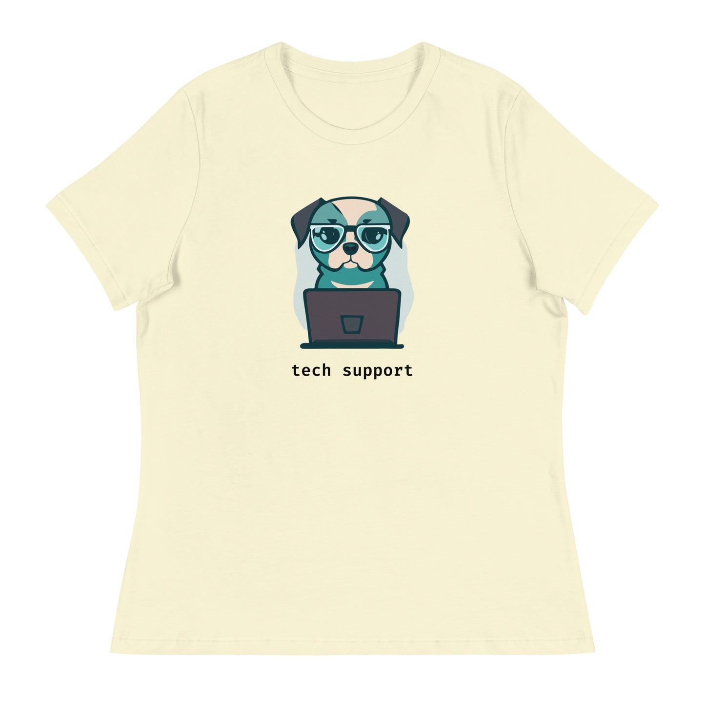 Dog Tech Support Women's Relaxed T-Shirt