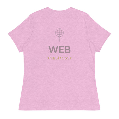 WebMistress Symbol - Women's Relaxed T-Shirt