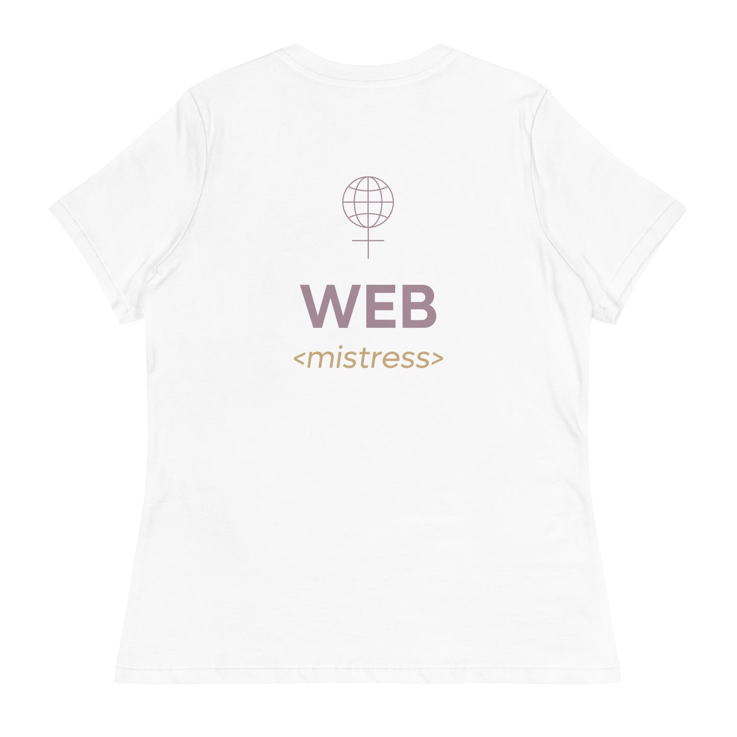 WebMistress Symbol - Women's Relaxed T-Shirt